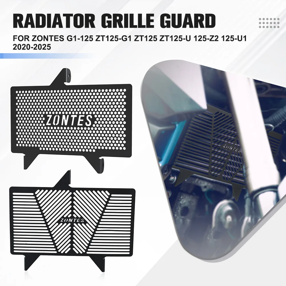 

Защита радиатора, защита радиатора для Zontes G1-125 ZT125-G1 ZT125 ZT125-U 125-Z2 125-U1 2020-2021-2022-2023-2024 2025