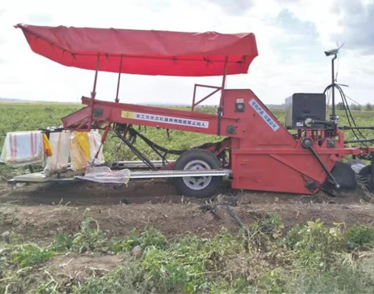 Large potato harvester Combined loading self-loading potato harvester