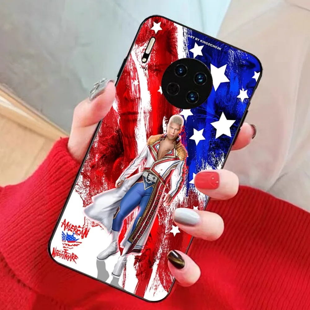 C-Cody R-Rhodes Phone Case For Huawei Mate 10 20 30 40 50 lite pro Nova 3 3i 5 6 SE 7 pro 7SE