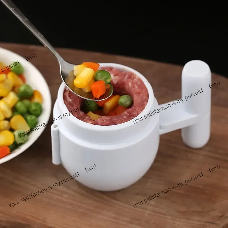 

Non-stick molds for making meatballs, kitchen tools for making rice balls, DIY meat-filled sandwiches, 2 pcs/set