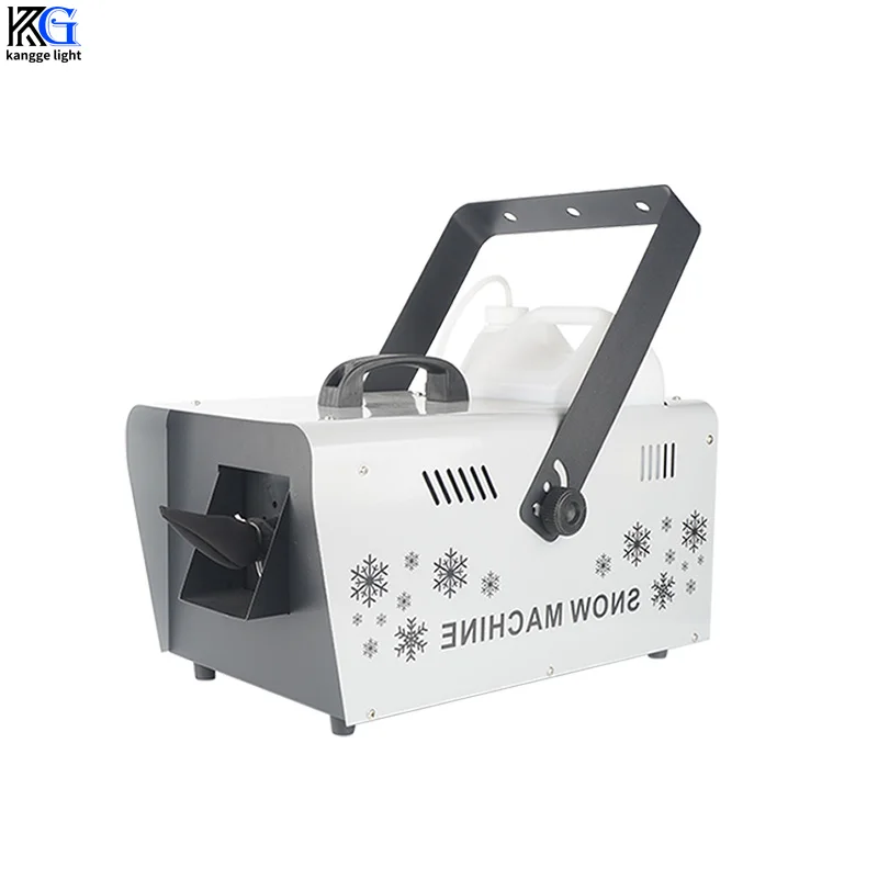 1500W Remote Control Snow Machine Snow Effect DMX512 Can Be Customized Stage KTV Party Wedding Snow Machine for Christmas Cinema