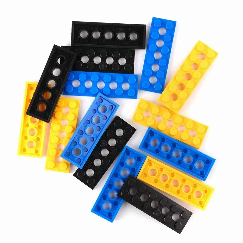 10 Uds. MOC piezas de alta tecnología agujeros de ladrillo MOC bloque de construcción técnico adecuado para todas las marcas juguete de partículas pequeñas 3709 32001 3738