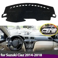 Cubierta antideslizante para salpicadero, almohadilla protectora, accesorios para coche, alfombra parasol para Suzuki Ciaz 2014 2015 2016 2017 2018