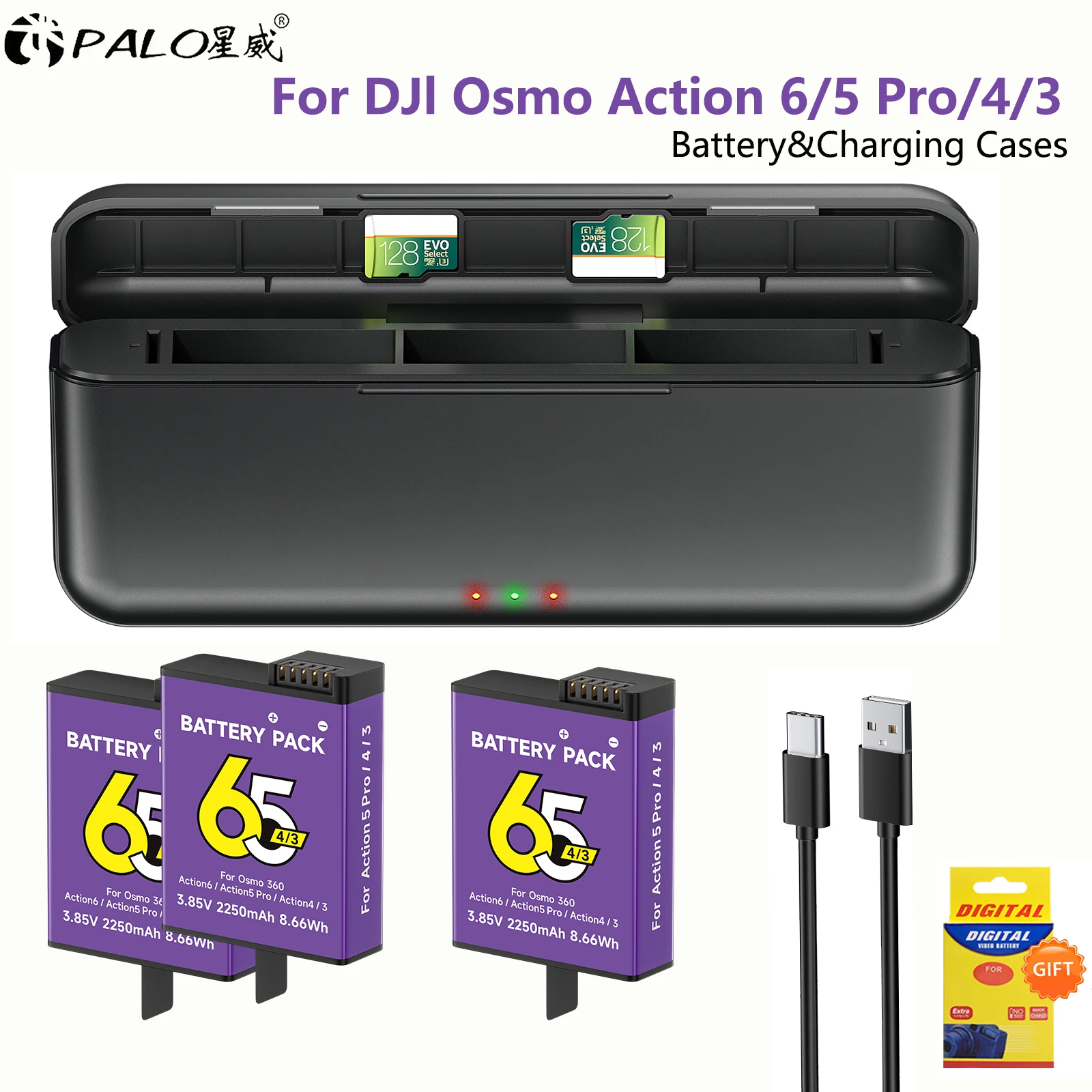 For Dji Osmo Action…