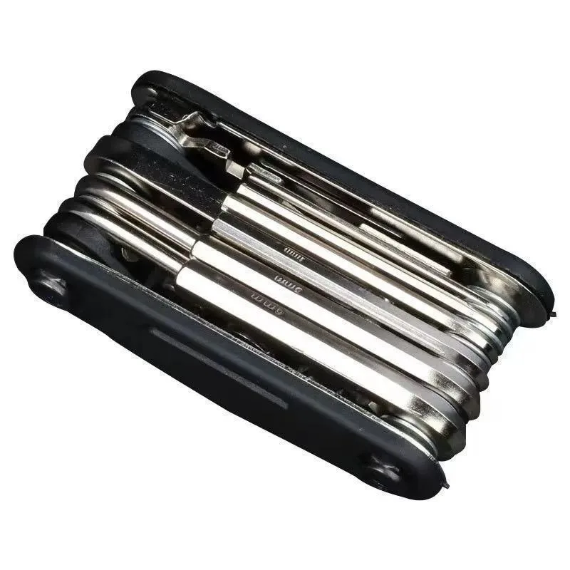Folding Multipurpose Portable Wrench Screwdriver Set Multifunctional Bicycle Maintenance Single Hex Key Tool