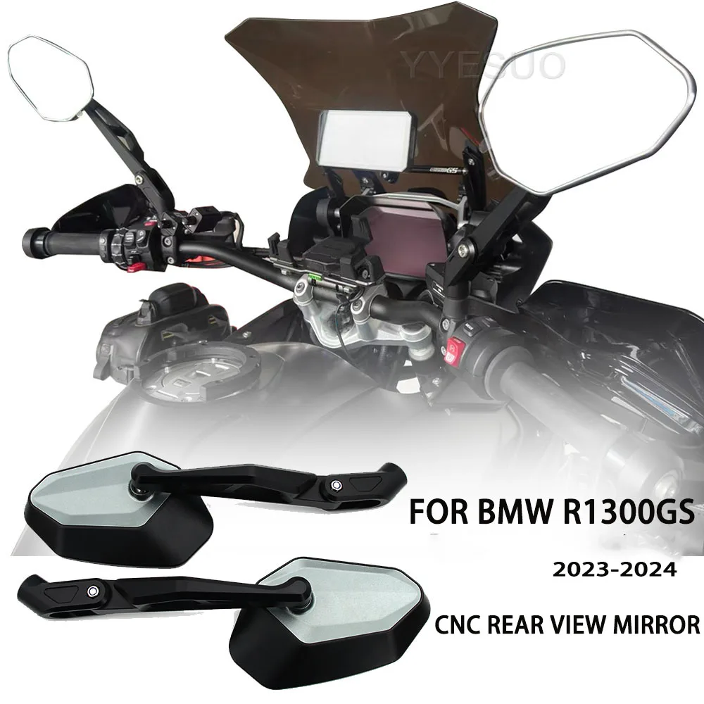 

for BMW R1300GS R 1300 GS Motorcycle Accessories CNC Rearview Mirrors Bike Side Mirrors R 1300GS GS1300 Parts Rearview Mirror