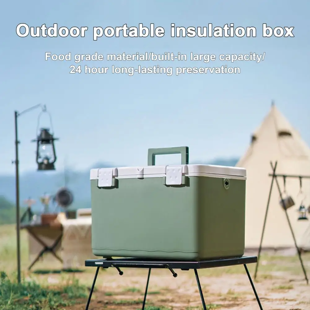 Dual Temperature Cooler 3l Food Preservation Box 3l Portable Camping Refrigerator Capacity Food for Car for Outdoor for Camping