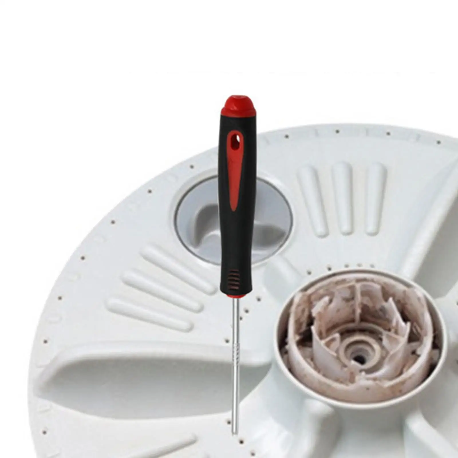 Disassembly Tool Comfortable Grip Durable Right Angle Hook for Washing Machine Pulsator Disassembly Maintenance Cleaning Home