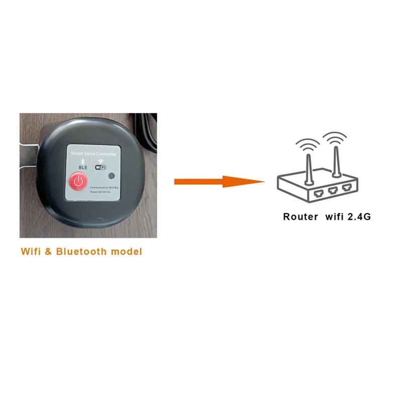 Лучшие предложения Tuya Wi-Fi умный контроллер клапана манипулятора для воды, газа, автоматическое отключение, выключение, поддержка Alexa Home Smartlife