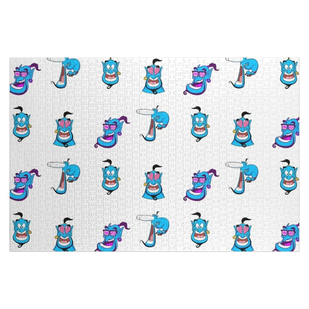 

Aladdin Genie You Wish Sticker Aladdin Genie Fall In love Sticker |Aladdin Genie Blanket Jigsaw Puzzle Custom Child Gift Puzzle