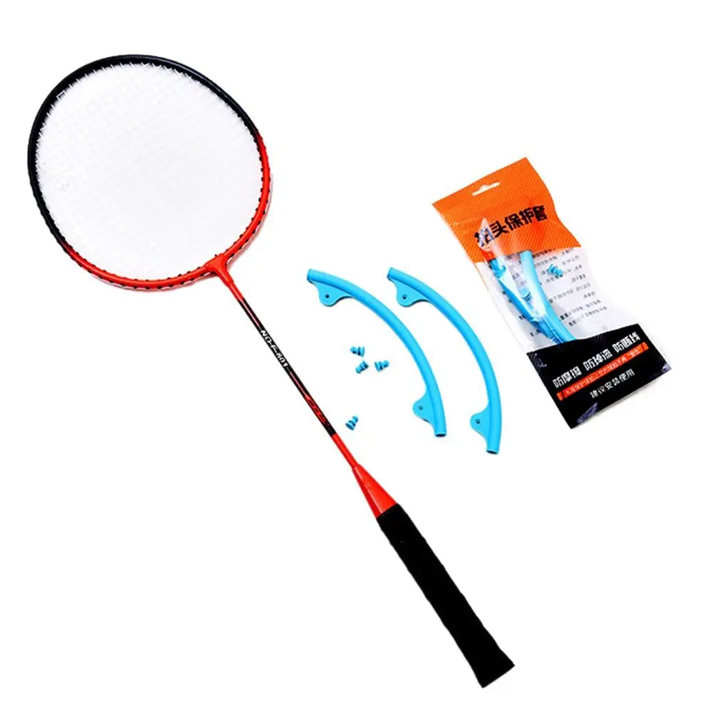 Silicone Anti-collision Antiwear Scratch Prevent Shock Absorption Badminton Racket Head Cover Paddle Protection Sleeves