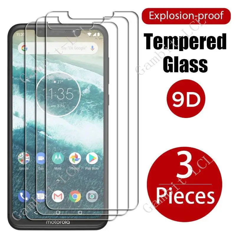 3PCS Protective Tempered Glass For Motorola One 5.9