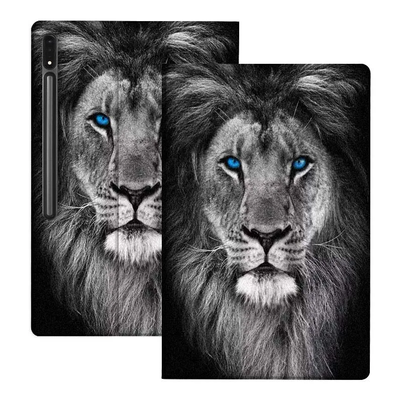 

Blue Eyed Lion Cool For Samsung Galaxy Tab S10 S9 S8 S7 FE Lite Soft Flexible Support Tablet Case Gift