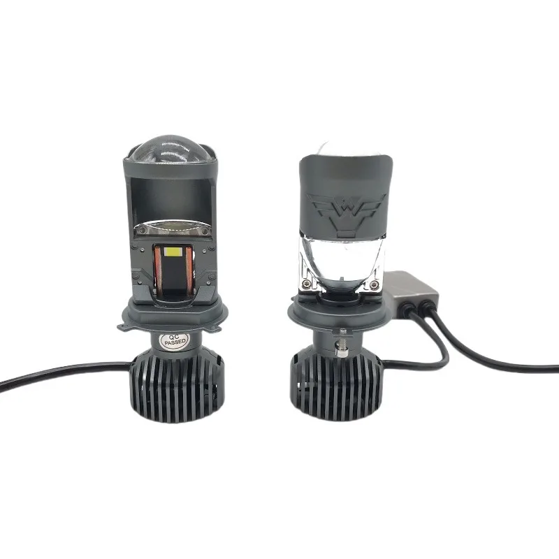 

H4 Bi LED Projector Lens 85W 6000K Hi Lo Beam Headlight Bulbs for Most Cars