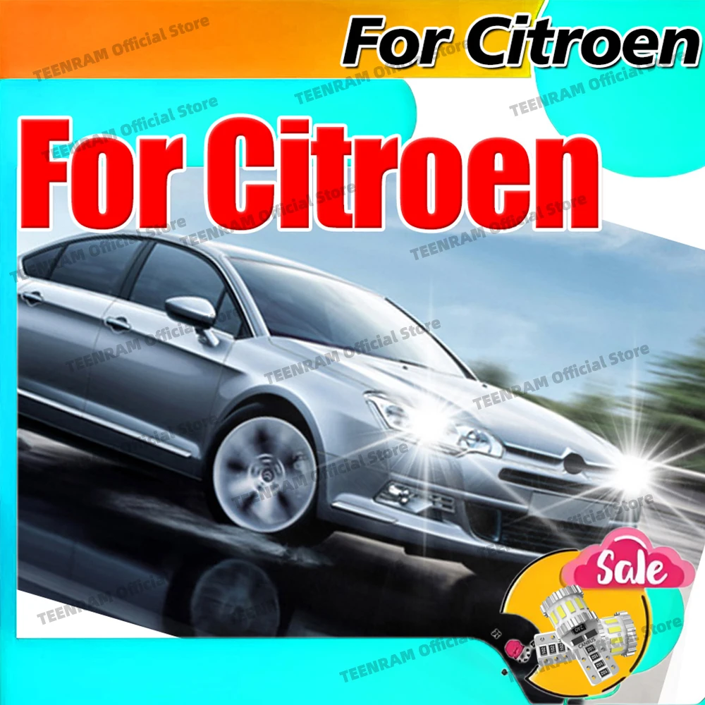 

2x T10 W5W 194 192 Clearance Lights Parking Lamp Bulbs LED For Citroen Berlingo 1996-2018 C1 2006-2020 C2 2003-2010 C3 2002-2016