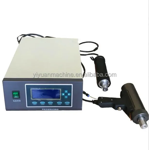 Good price Hand Held Ultrasound Ultrasonic Welding Equipment For Shrink Film Fabric Riviting Welder