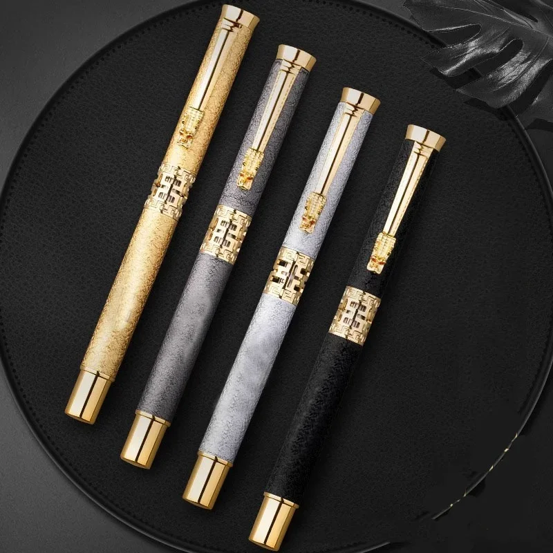 Dragon Year Faucet Advanced Signature Pen Luxury Men\'s Metal Roller Ball Pen Business Office Gift Ballpoint Pen