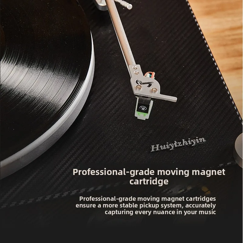 Dedicated Record Player Vinyl Turntable with for Featuring Metal Tonearm Stereo Sound Made Ningbo Cardboard Box Packaging
