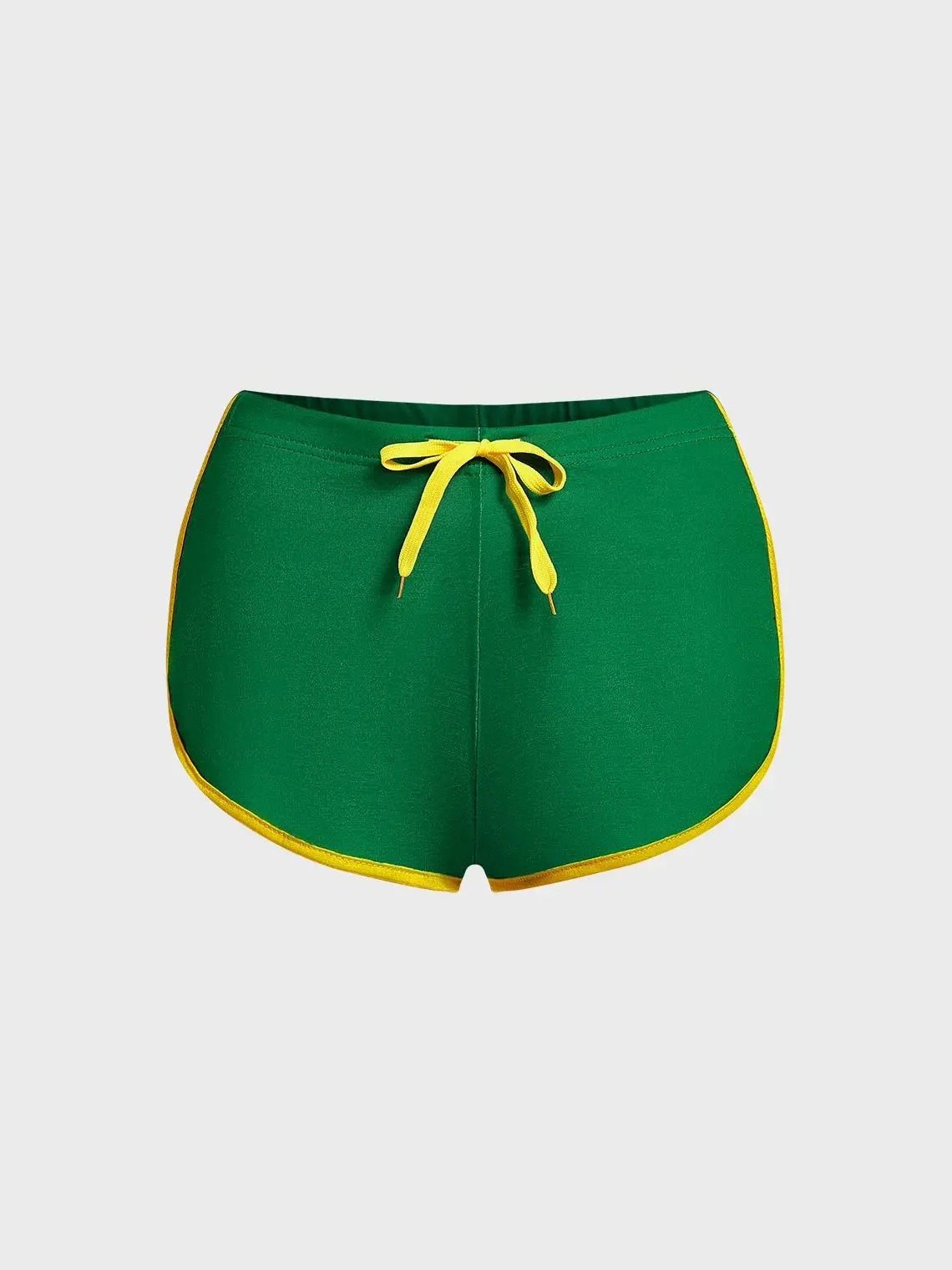 Y2K shorts femininos de estética, estampa de letra da Jamaica, casual, coreano, calças largas, soltas, elásticas, esportivas