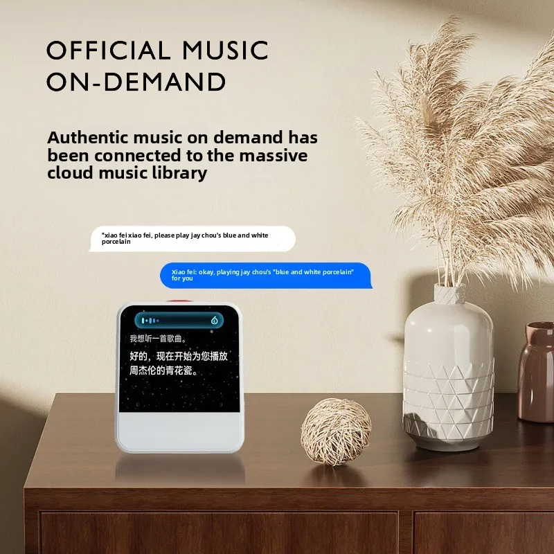 Smart voice speaker learning alarm clock, time manager