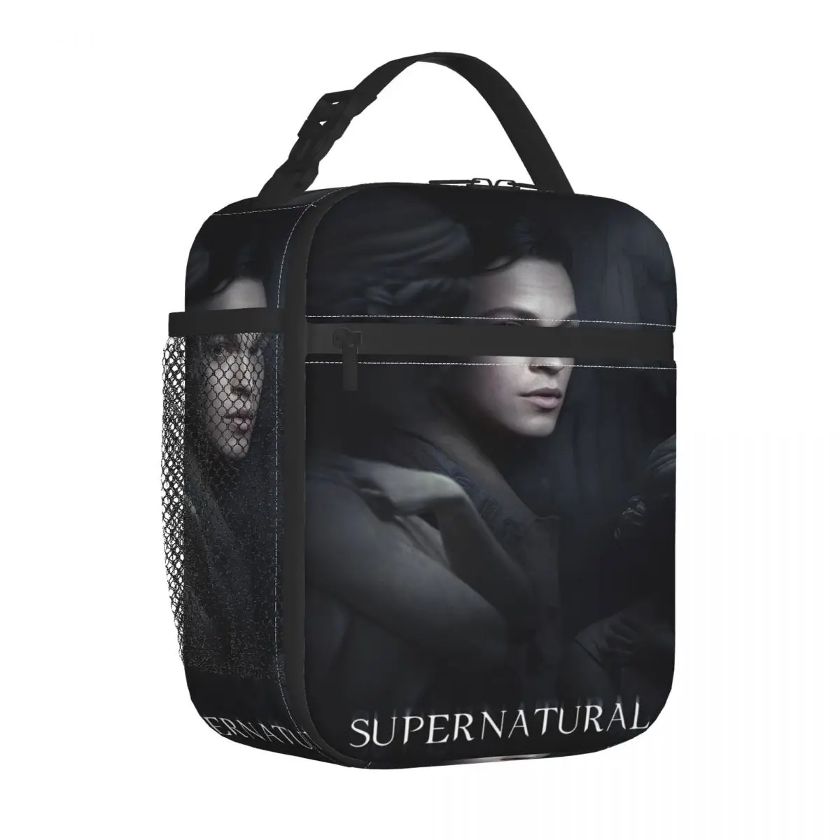 Supernaturals Drama Accessories Insulated Lunch Tote Bag For School Food Box Portable Cooler Thermal Lunch Box