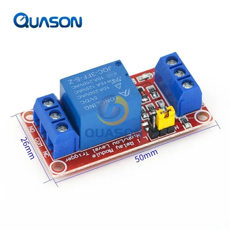 5V 12V One 1 Channel Relay Module Board Shield with optocoupler Support High and Low Level Trigger