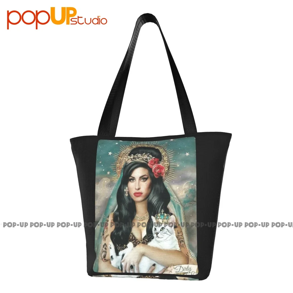 

Amy Winehouse 01 Retro Handbags All-Match Shopping Bag Shoulder Bag