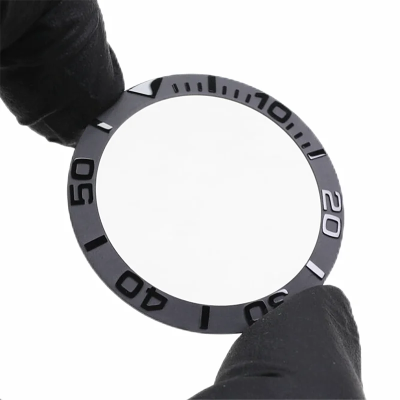 High Quality Od 38mm40mm40.5mm Yacht Design Frosted Ceramic Bezel Insert for Watch Assembly Repair Replacement Watchmaker MODS