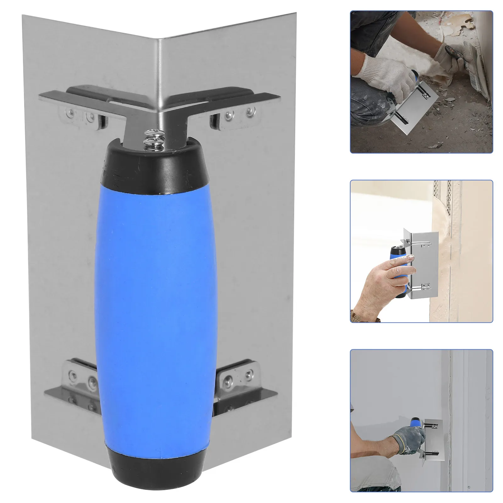 Concrete Edger Corner Protectors Guards for Walls Groover Tool Silver Finishing Trowel Curbing