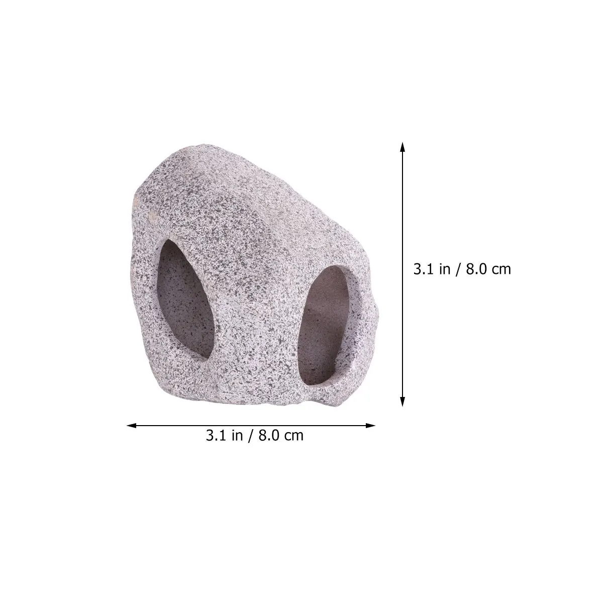 

1Pcs Fish Tank Decor Resin Hiding Cave Shrimp Habitat Aquarium Prop Natural Fish Shelter Aquarium Decor Resin Habitat