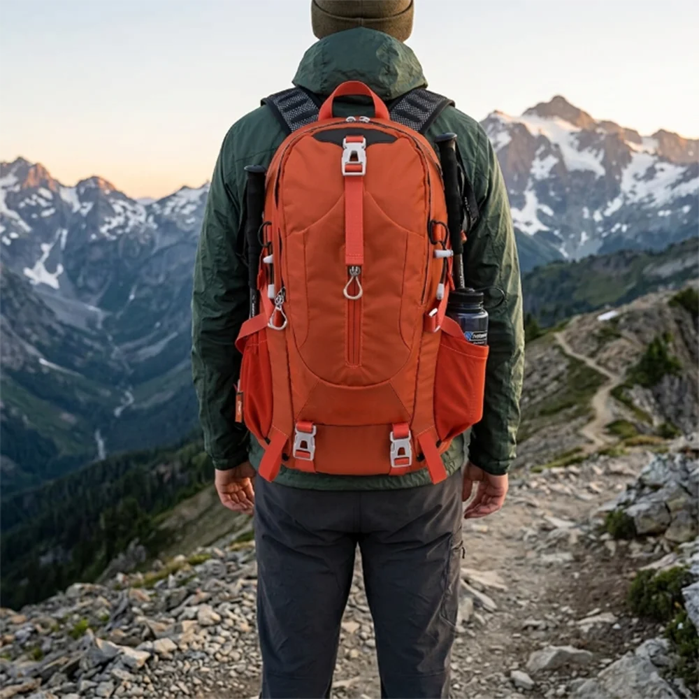 

Adult 25L Hiking Backpack Lightweight Waterproof Sport Climb Mountaineering Bag Outdoor Large Capacity Camping Travel Backpack