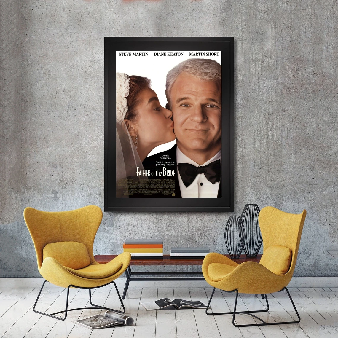 Father Of The Bride Movie Poster HD Printable Canvas Art Print Home Decoration Wall Painting ( No Frame )