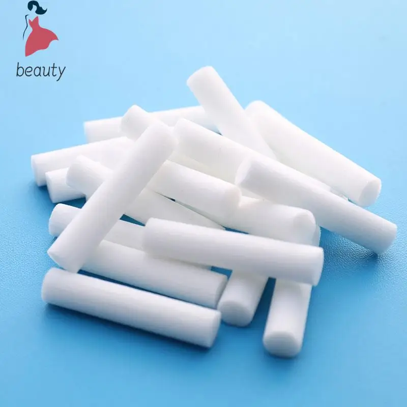 20Pcs Aromatherapy Inhaler Refill Wick Stick Package,Nasal Inhaler Replacement Cotton Wicks