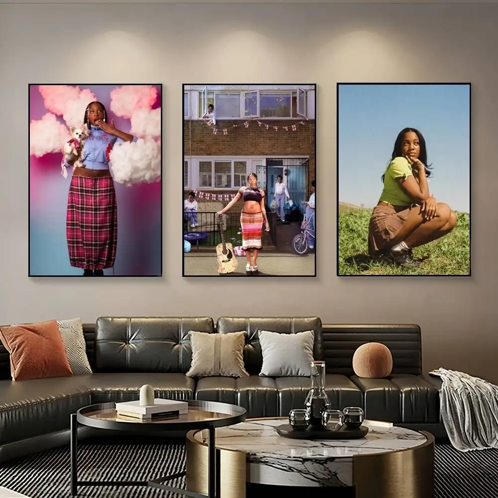 ملصق مغني راشيل شينوريري فني لاصق على الحائط لغرفة المعيشة وغرفة النوم والديكور الجمالي