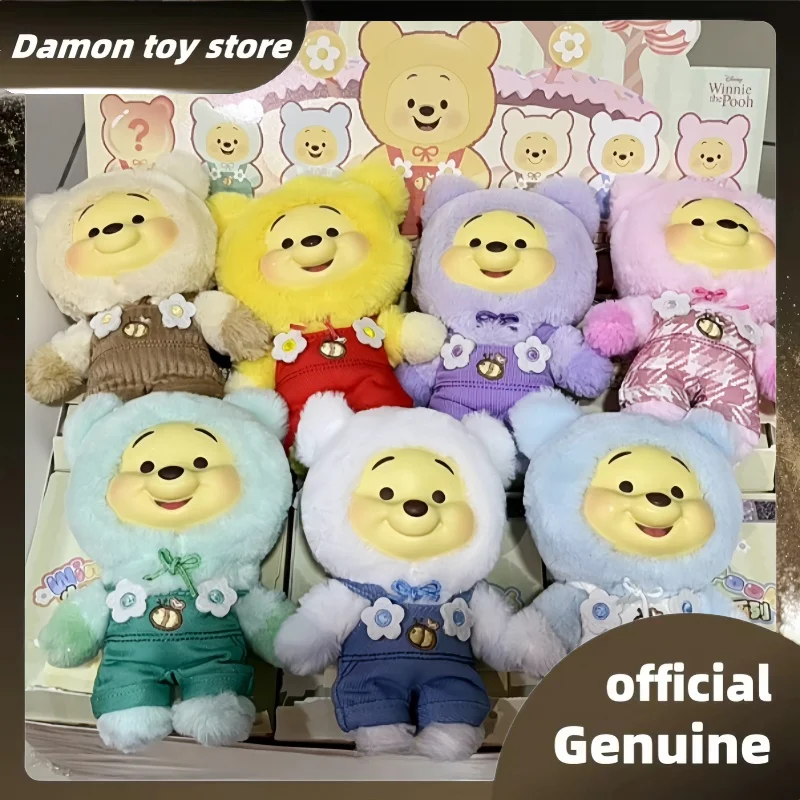 

New Genuine Winnie The Pooh Pupu Candy Series Blind Box Lovely Trendy Toys Winnie Mystery Box Cute Vinyl Bag Pendants As Gifts