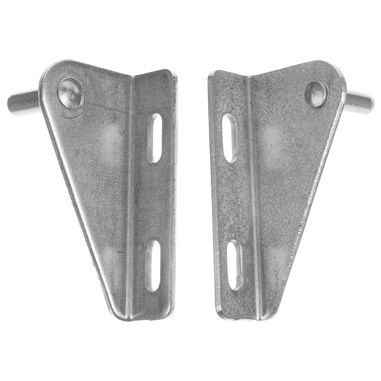 

2pcs Stainless Steel Freezer Door Professional Metal Hinges For Small Fridge Replaceable Household Freezer Hinges Durable