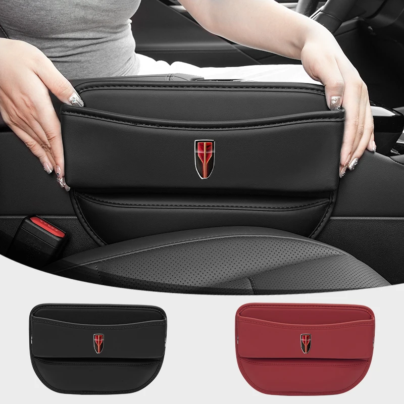 Car Seat Gap Organizer Console Side Crevice Storage Box For Hongqi H9 HS5 H5 H7 E-HS9 E115 HS7 LS7 2021 2022 2023