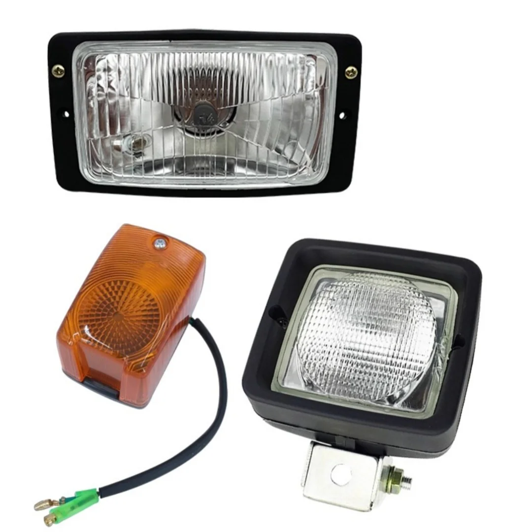 Front Headlights, Turn Signal Lights, Side Lights, Boom Lights for Doosan DX150-9C/10v Wheel Excavator