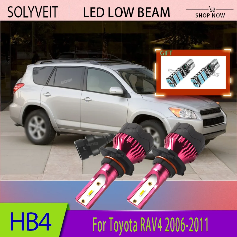 

The Bar Has Been Raised: 6000k White High Bright 9006/HB4 LED Low Beam Bulb For Toyota RAV4 2006 2007 2008 2009 2010 2011