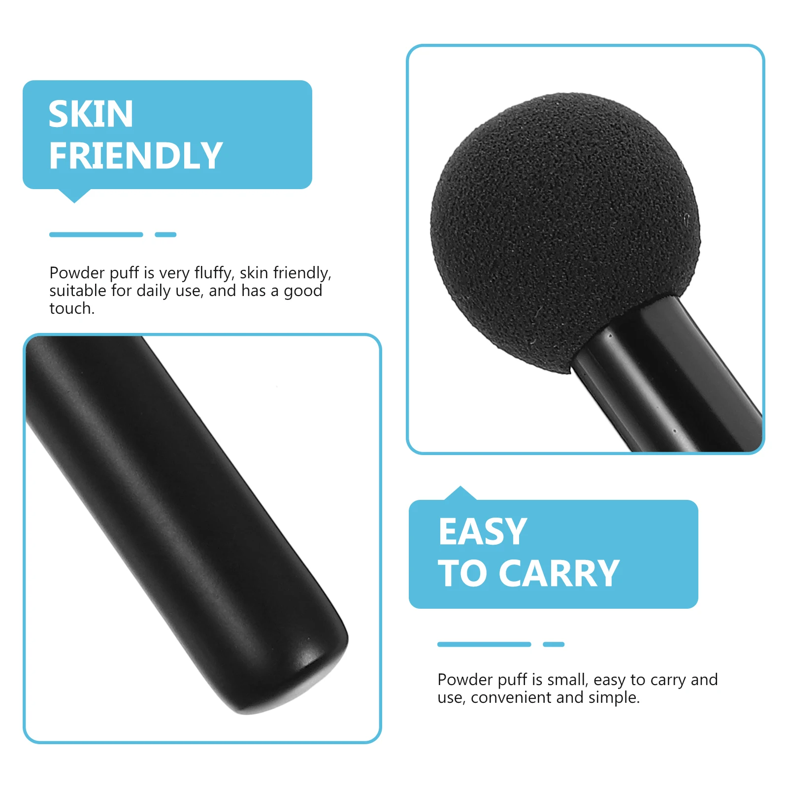 

3Pcs Lipstick Makeup Brushes Professional Concealer Smudge Blending Tools Multi-Function Portable Makeup for Women Face Lip