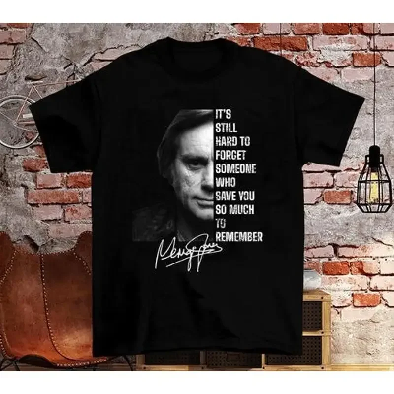 George Jones Signature Black All Size T Shirt