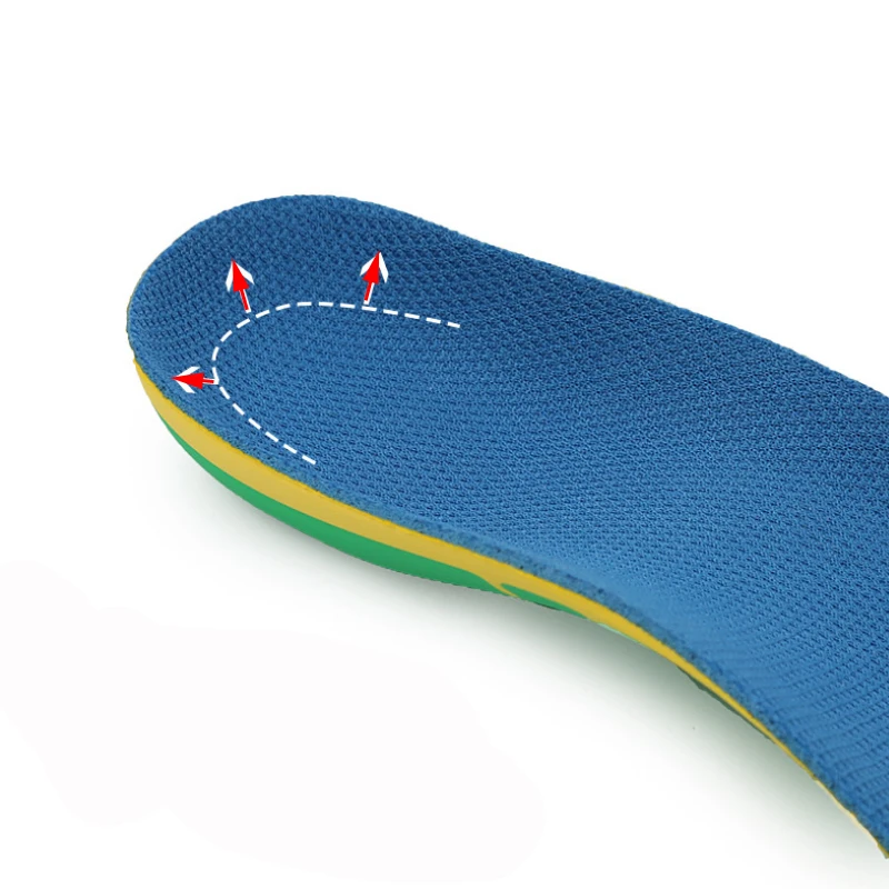 ฟุตพื้นรองเท้า Orthotic Arch สูงสนับสนุนเท้า Orthopedic Insoles Flat Foot Correction รองเท้า Pad สุขภาพพื้นรองเท้า