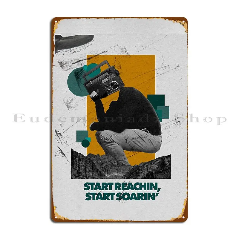 go ahead in the rain poster 2 Metal Plaque Poster Customized Vintage Garage Plaques Cave Tin Sign Poster