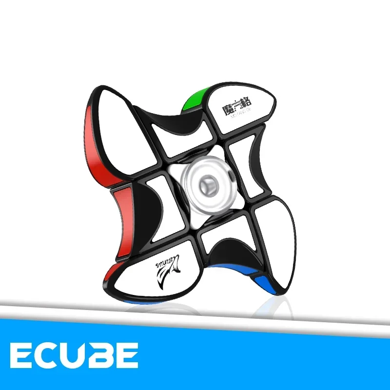 [ECube] QiYi 1x3x3 Finger Hand Spinner S Windmill Updated Magic Cube Speed Cubes Educational Puzzle Toys for Children