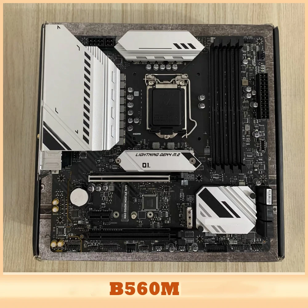 

128 ГБ 2 * M.2 PCI-E 4,0 LGA 1200 DDR4 Micro ATX материнская плата для MAG B560M MORTAR WIFI материнская плата