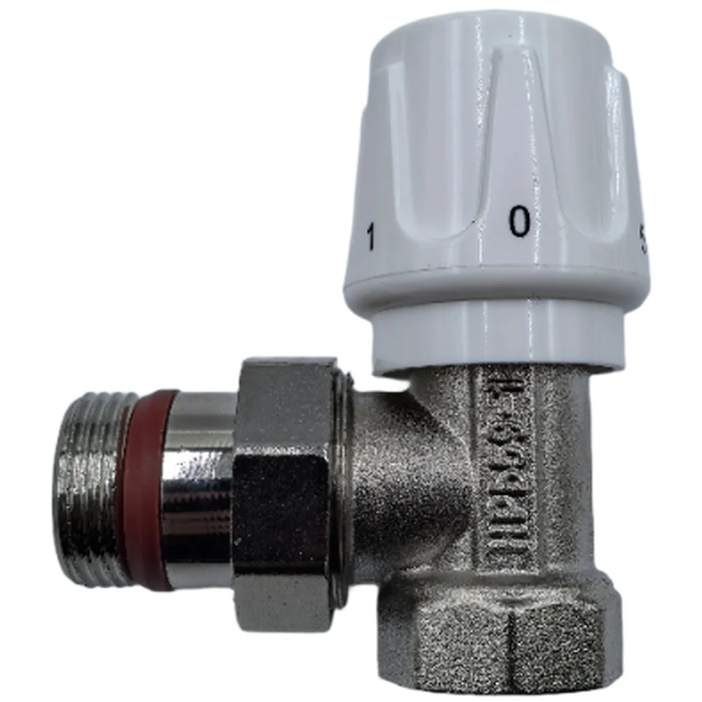 

Термостат для радиатора с регулировкой температуры, подходит для дома и офиса, с латунным корпусом и минималистичным дизайном