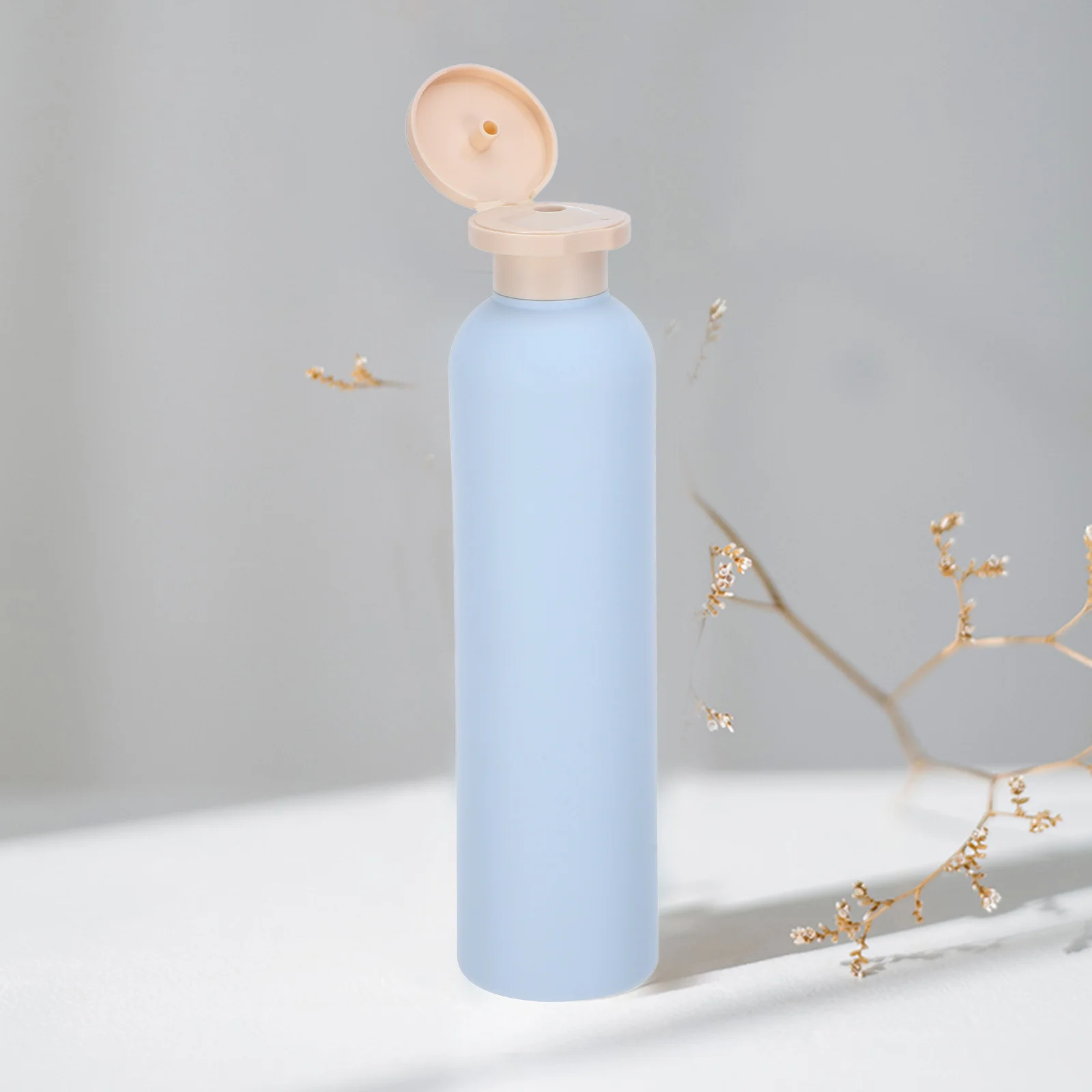 ขวดโลชั่นแบบเติมได้ 3 ชิ้น ขนาด 260 มล. สำหรับเดินทาง ใช้ใส่แชมพู ครีมนวดผม ป้องกันการรั่วซึม ขวดบีบ