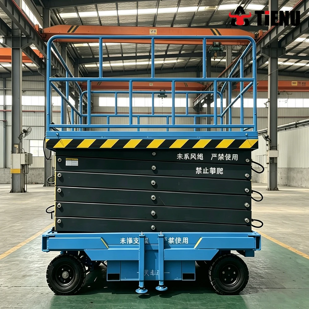 Electric Aerial Work Platforms Tracked Self Propelled Aerial Work Platforms, and Self Propelled Tracked Scissor Lifts.