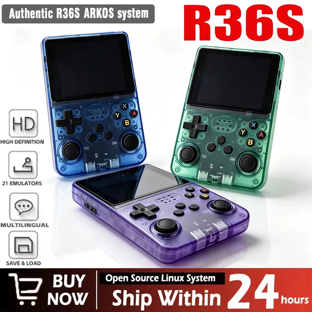 #43 R36S Retro Handheld Video Game Consoles List of Top Picks