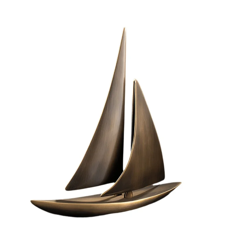 

Smooth sailing light luxury art creative decorations